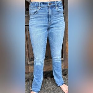 American Eagle Skinny Kick Bootcut Jeans 8